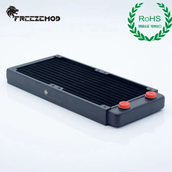 Enfriamiento Freezemod Computer PC Enfriador de agua de 240 mm Radiador de cobre para CPU Heak Sink 12 cm Ventilador G1/4 Certificación ROHS.TSRPBP240