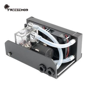 Koeling freezemod computer Water koelmodule 160 mm aluminium radiator 80 mm dubbele ventilatorkop slmzvt