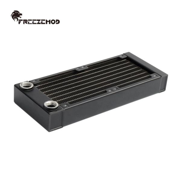 Enfriamiento Freezemod PC Agua Radiador de aluminio de aluminio 80 mm 160 mm para gabinete pequeño de 8 cm Soporte de enfriamiento Ventilador de 8 cm SRL160G14 SRL80G14