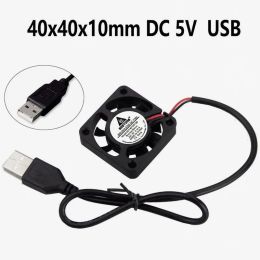 Refroidissement gdstime 5 pièces 5V USB alimenté 4010 40x40x10 mm petit ventilateur 5 volts DC Brussless Croil Ordink PC Fan de refroidissement 40 mm