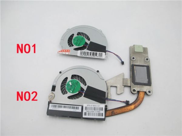 Refroidissement nouveau ventilateur de processeur de refroidissement pour HP Probook 5320M CPU Fan de refroidissement AD07005HX75G900 NBV00 7J1440 618830001