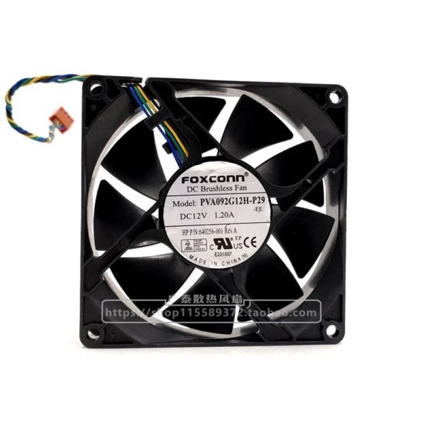 Enfriamiento nuevo original PVA092G12HP29 12V 1.2A 9025 9cm 4pin PWM CPU Fuente de alimentación Chasis Ventilador de enfriamiento de volumen grande