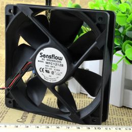 Refroidissement Sensflow Original WFC1212B 12cm Boule à billes Double roulement 12025 Fan de châssis silencieux du thermostat