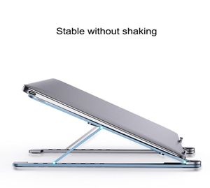 Koelrek vouwen verstelbare hoek aluminium legering desktop draagbare houder kantoor universele non -slip laptop stand8178040