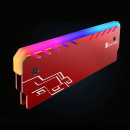 Radiateur CoolMoon Ram HeatSeuse de chaleur 256 couleurs Argb Desktop PC Addressable Viete de chaleur CHARGE POUR DDR3 DDR4 FOCHING DE MÉMOIRE