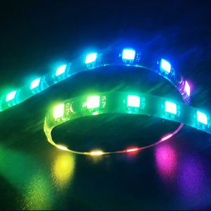 COOLMOON RGB GAMING LED STRIP LIGHT 5V LIGNE ARGB POUR AURA SYNC Motorard Control PC Case d'ordinateur PC 40cm 4pin RVB LIGHT