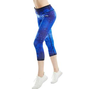 Pantalon de yoga Coolomg pour femmes Capri Cloues Collons Low Rise Leggings Workout Gym avec poches cachées