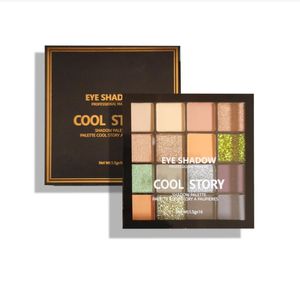 CoolStory Professional Make-up Ultimate Shadow Palette, Oogschaduw Palet, Utopia Shades, Zeer gepigmenteerde neutres Warm Natural Bronze Neutry Smoky Cosmetic