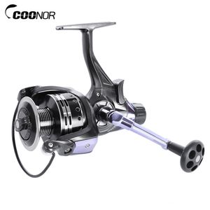 COONOR Metal Spool Spinning Fishing Reel 11 + 1 Ball Bearings 4.7:1 Shallow Spool Fishing Vessels