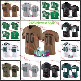 Cooper Dejean Grant Calcaterra Football Jersey Jalyx Hunt Will Shipley 18 Britain Covey 24 James Bradberry Quinyon Mitchell Jerseys