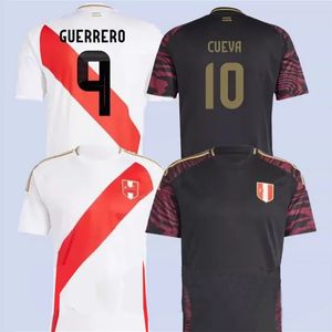 Copa 2024 Jerseys Perú Niños Fútbol America Home Away Fútbol Camisa de fútbol Peruana Pineau Cuevas Solano Pizarro Abram Aquino Guerrero Cubillas Ana