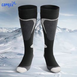 Chaussettes de ski de marque copozz chaussettes de sport de snowboard hiver