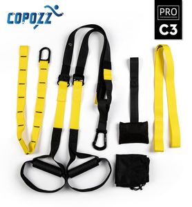 Copozz -weerstandsbanden hangende riemuitrusting sport gym workout fitness suspensie oefening trek touwbanden y2005068596611