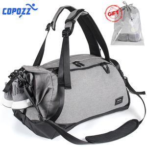 Sacs de sport imperméables Copozz Sport Hommes Femmes Pour Chaussures Stockage Fitness Yoga Tapis Sac d'entraînement Sac à main à l'épaule Sac à main Crossbody Tas Q0113