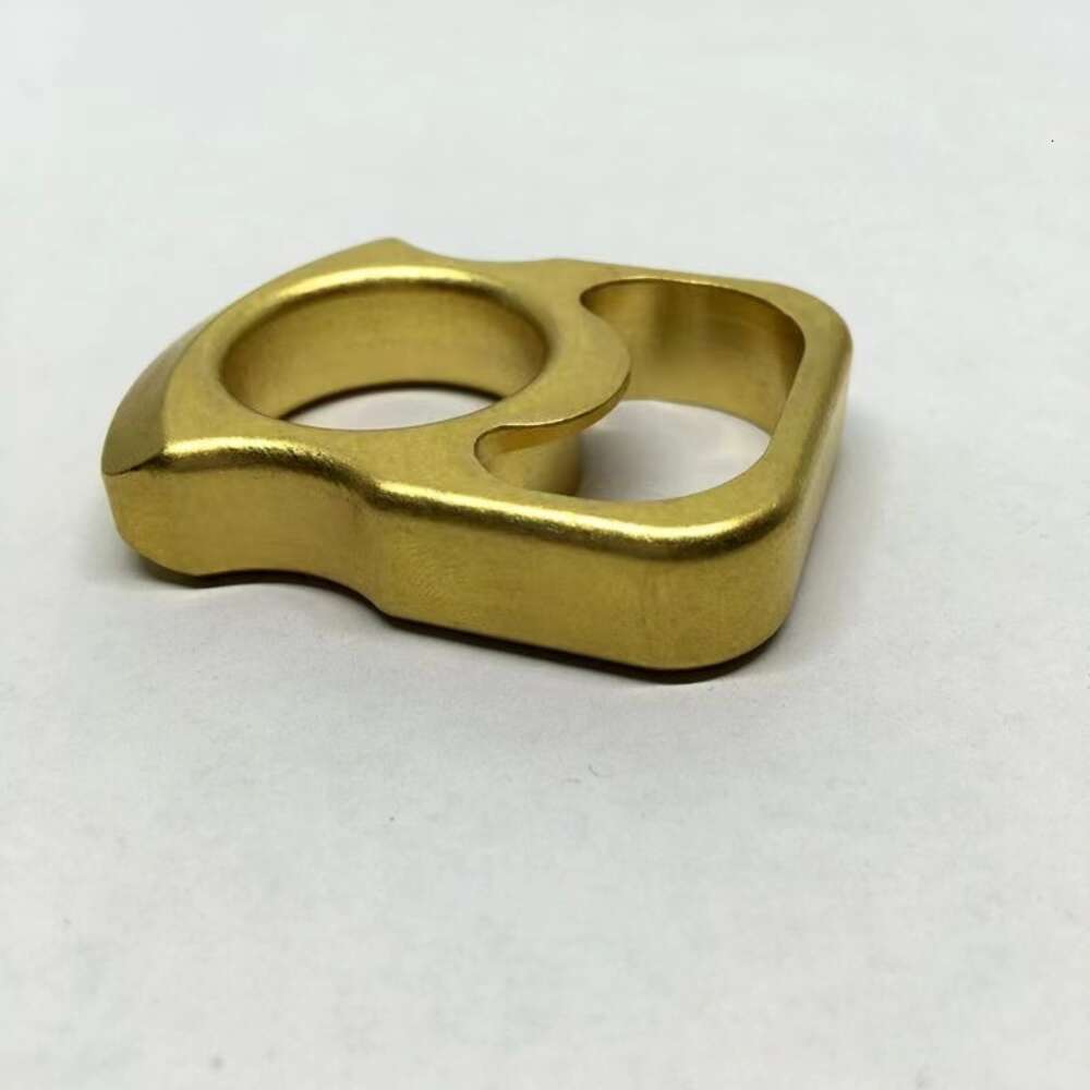 Copper aluminum alloy silver, black, gold thin steel copper knuckle holder, self-defense personal safety for women and men self-defense tools