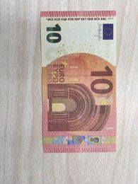 Copier de l'argent Taille réelle 1: 2 Modèle de conception de billets de banque commémoratifs Le prototype simule la monnaie des accessoires de coupon A Qfeah