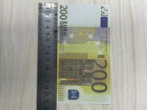 Kopieergeld Werkelijke 1:2 Formaat Buitenlandse Munten Euro Valuta Bankbiljetten Echte Collectie Tokens Chip Props Britse Pou Rlfck