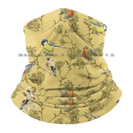 Kopie van tuinvogels, Spring Beanies Gebreide hoed zangvogels Blue Tit Robin Nuthatch Chaffinch Garden Trees Forest Nest Nature Feed