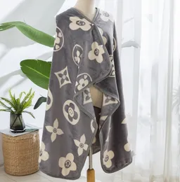 Koraalfleece deken Drukknoopdekens Kantoorsjaaldekens Spotleveringsdeken Geruite sjaal Verdikte cape