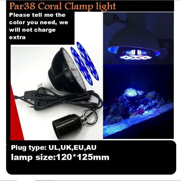 Lampe corail LED Aquarium lustre pour animaux éclairage