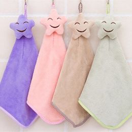 Koraal fluweel handdoek voor keuken badkamer microvezel zachte snelle droge absorberende reinigingsdoeken