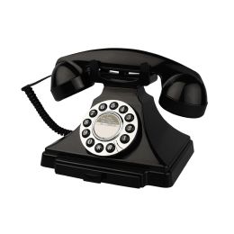 Corded Telefoon, retro vaste telefoons voor thuis, ouderwetse telefoon met luide beltoon voor senioren, klassieke antieke telefoon