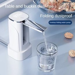Snaveloze elektrische water dispenser automatische waterflespomp eenvoudige smart home draagbare elektrische waterpomp 240417