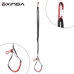 Koorden slings en singels klimmende harnassen xinda professionele verstelbare voetlus polyester ascender riem apparaat band rock 221021