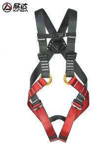 Cordones Eslingas y correas XINDA Cinturón de seguridad para niños Arnés completo para niños Cuerpo Escalada en roca Protección de seguridad para niños Arnés para niños Kits de equipos para exteriores 230419