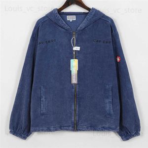 Corduroy CAVEMPT CE WALE CORD PARKA Jas Mannen Vrouwen Beste Kwaliteit Streetwear Cav Empt jas Jas T230806