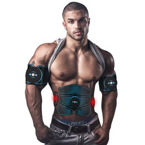 Trainers abdominaux de base Stimulateur de muscle abdominal Trainer EMS ABS Fitness Equipment Training Gear Muscles Electrostimulator Toner Exercice at Home Gym 230811