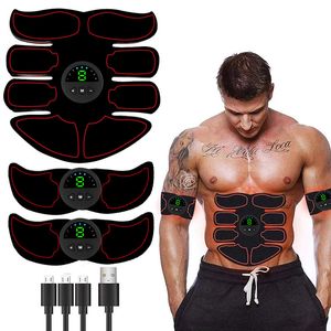 Core Abdominal Trainers Stimulateur ABS Muscle Toner EMS Abdominal Toning Ceinture Formation Body Fitness Shaping Muscle Stimulator Hommes Femmes Bras Leg Trainer 230606