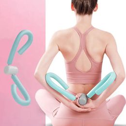 Entraîneurs abdominaux de base bleu S-Type appareil d'exercice de cuisse beauté maison levage de hanche Fitness équipement de yoga pince de jambe entraîneur de muscles du plancher pelvien 231127