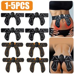 Core Abdominal Trainers EMS Hip Trainer Multifonctionnel Pratique Electric Vibration Muscle Stimulator Fesses Butt Toner Paste Fitness Accessoires 230801