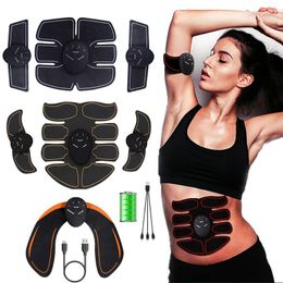 Core Abdominale Trainers EMS Spierstimulatie USB Charge Hip Trainer Bil Lifting Abs Body Afslanken Home Fitness Drop 230614