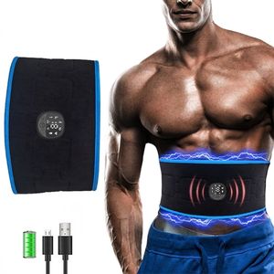 Kernbuiktrainers EMS Spierstimulatie Belt elektrische abdominale trainer Sporter Toning riemen voor beenarm workout Fitness Home Gym Equiment 221020