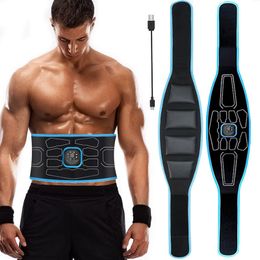 Entraîneurs abdominaux de base EMS Stimulateur musculaire Smart Abs Trainer Ab Ceinture Abdomen Taille Perte de poids Fitness Home Gym Workout Equiment Drop 230606