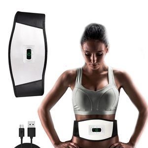 Entraîneurs abdominaux de base EMS Ceinture tonifiante Stimulateur musculaire Vibration Abs Trainer LCD Taille Ventre Corps Minceur Formation Accueil Workout Equiment 230606