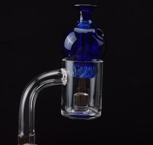 Kernreactor Banger met spinning Carb Cap Quartz Banger Nail 10mm 14mm 18mm Male Vrouw 45/90 Graden voor DAB-bong