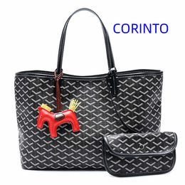 Bolsos de mujer de Corinto, bolso de hombro de moda de ocio de gran capacidad