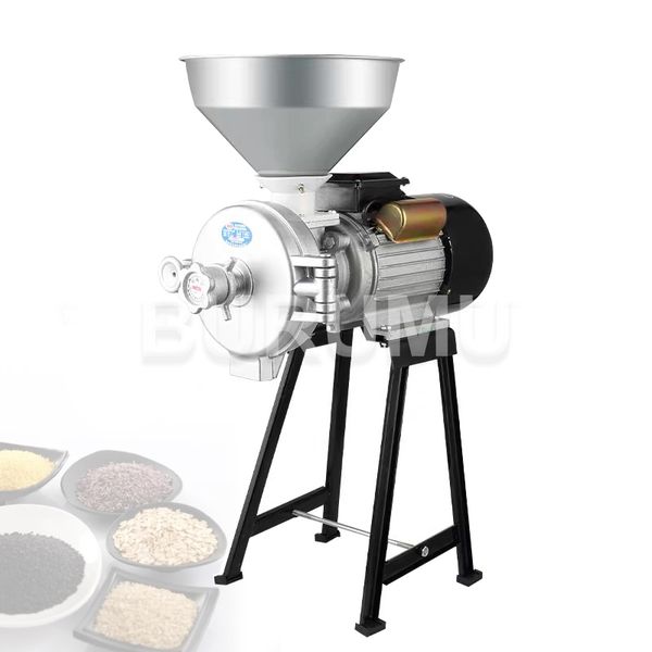 Broyeur de soja d'alimentation de maïs grains de ménage broyage Machine de pulvérisation broyage de grains 220V broyeur à double usage sec et humide