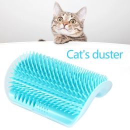 Corner Pet Brush Play Play Cat Toy Plastic Scratch Bristles Arch Massager Massage de gato Massaje Cat Massage peine