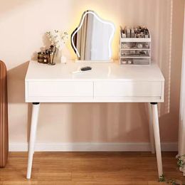 Hoek witte kleedtafel make -up opslag Noordse slaapkamer opbergkastje nachtkastjes Tocador mueble Home Furniture LJ50DT