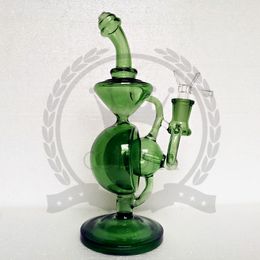 Corona Glass Bong Hot Verkopen 12 "Bongs Triple Perc Bird Klein Recycler Pink Tall Bong Hitman Arm Tree Mini Purple Oil Rig DAB Color Bongs