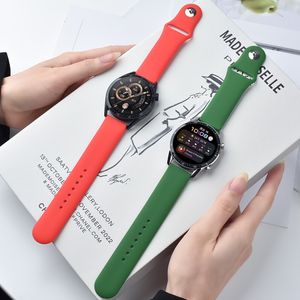 Correa de Silicona Para Samsung Galaxy Watch 6, 4, 5 Pro, 3, Classic, Active, Gear S3, 40, 44mm, Pulsera Huawei Watch GT 2, 3, 22 mm, 20 mm