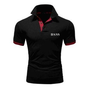 Style correct Homme Designers Vêtements Hommes T-shirts Polos Chemise 2022 Marques De Mode BOS D'été D'affaires Décontracté Sports T-Shirt Running En Plein Air À Manches Courtes SportswearDN57