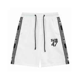 Version correcte du pantalon de plage 2024 Shorts sportifs d'été pour hommes en vrac Basketball décontracté noir 5