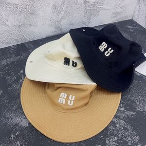 Version correcte du chapeau de pêcheur de cowboy visage féminin petit printemps été décontracté couvrant le visage chapeau brodé seau chapeau de bassin RE5Y