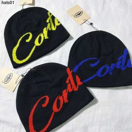 Corteiz ontwerper Winter Bean mannen en vrouwen FashionLuxe mutsen ontwerp gebreide hoeden herfstwollen pet letter jacquard unisex warme schedelhoed