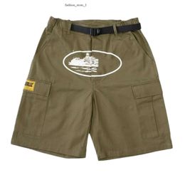 Cortezs Short Shorts para hombres Cortieze Cargo Diseñador Demon Island Pantalones de cinco piezas Pantalones de chándal Tendencia de secado rápido al aire libre de cadera suelta Cortz 608 608